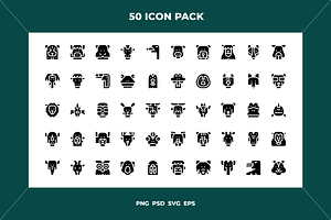 Animals icons, an Outline Icon by Wencory