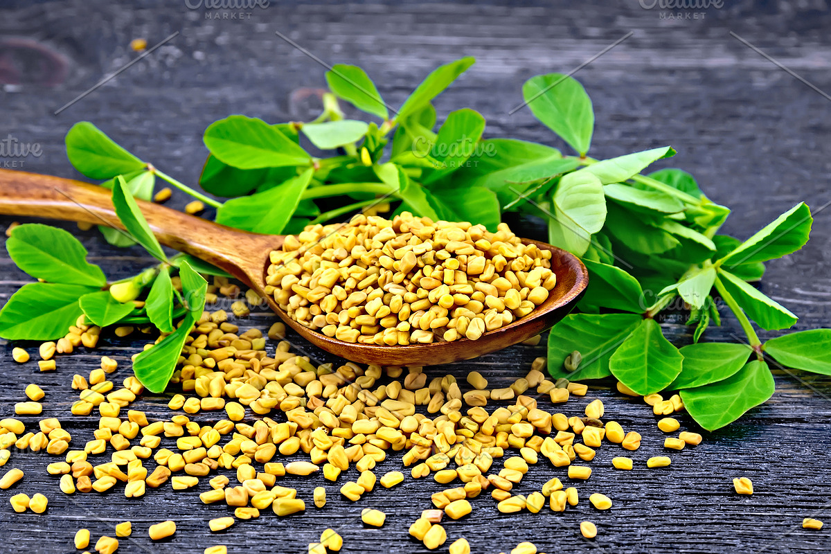 Fenugreek with leaf in spoon, a Food & Drink Photo by rezkrr (Photo 1 of 3)