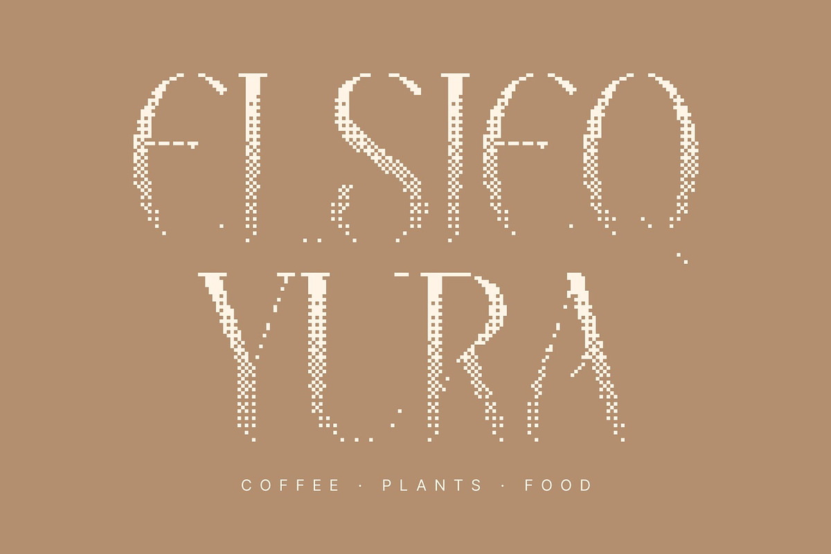 CS Belova Halfpixel, a Serif Font by Craft Supply Co. (Photo 4 of 8)