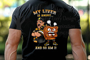 Funny Football Fan drinking Shirt, an Object Illustration by Willow Paige Farms (Thumbnail 1 of 5)