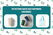 SITETS 12 retro floral patterns, a Pattern Graphic by Minkina (Thumbnail 4 of 4)