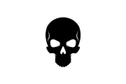 Skull & Crossbones Silhouette Vector, an Illustration by jahid234 (Thumbnail 14 of 51)