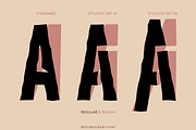 Moonughan Font, a Sans Serif Font by madeDeduk (Thumbnail 2 of 10)