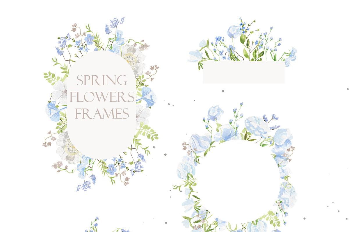 French country style, a Decorative Illustration by Love Watercolor Store (Photo 3 of 11)