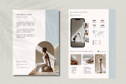 Pilates Coach Media Kit for Canva, a Marketing Template by Bonita Digital Design (Thumbnail 5 of 7)