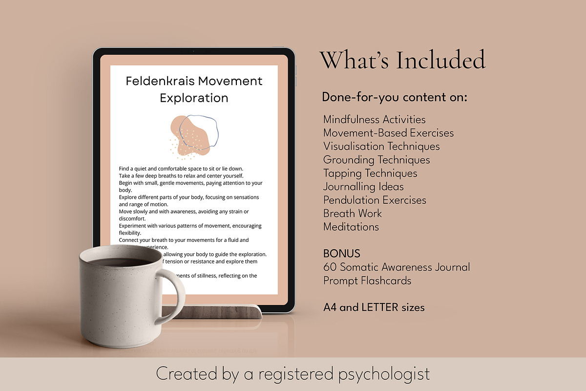 Somatic Therapy Canva Flashcards, a Templates & Theme by Miri Campbell (Photo 5 of 10)