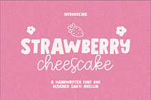 Strawberry Cheescake - Font Duo