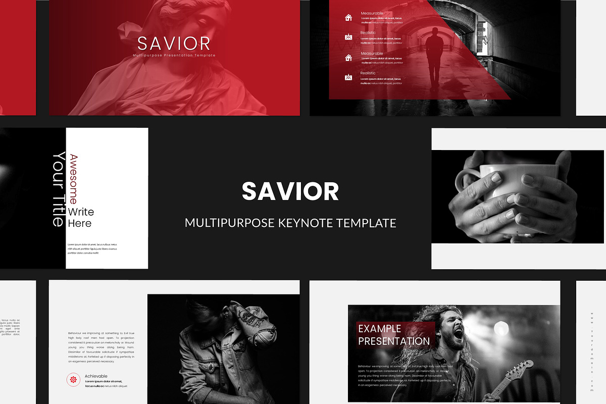Savior Multipurpose Keynote, a Presentation Template by Fortyone (Photo 1 of 6)