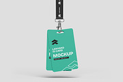 Lanyard iD Card - Mockup, a Product Mockup by Rometheme Std (Thumbnail 1 of 5)