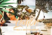 10 Light Lemon Lightroom Presets, a Preset Add-On by LucaTheme (Thumbnail 1 of 9)