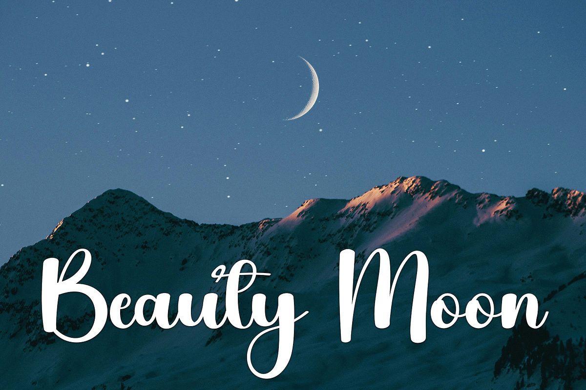 Moonlight, a Handwritten Font by InermediaSTUDIO (Photo 3 of 7)