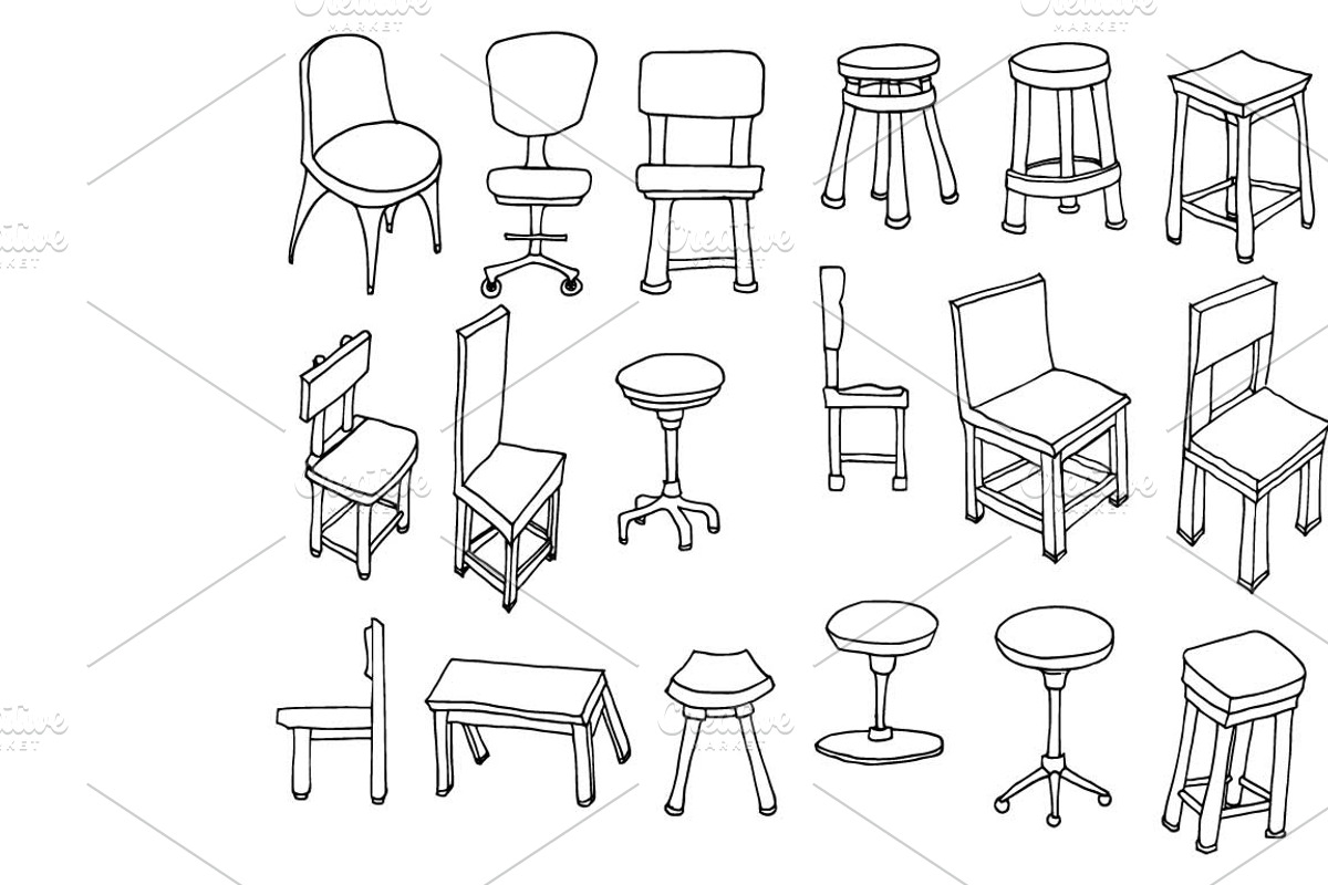4657 Hand Drawn doodle elements, an Education Illustration by TKDoodle (Photo 64 of 77)