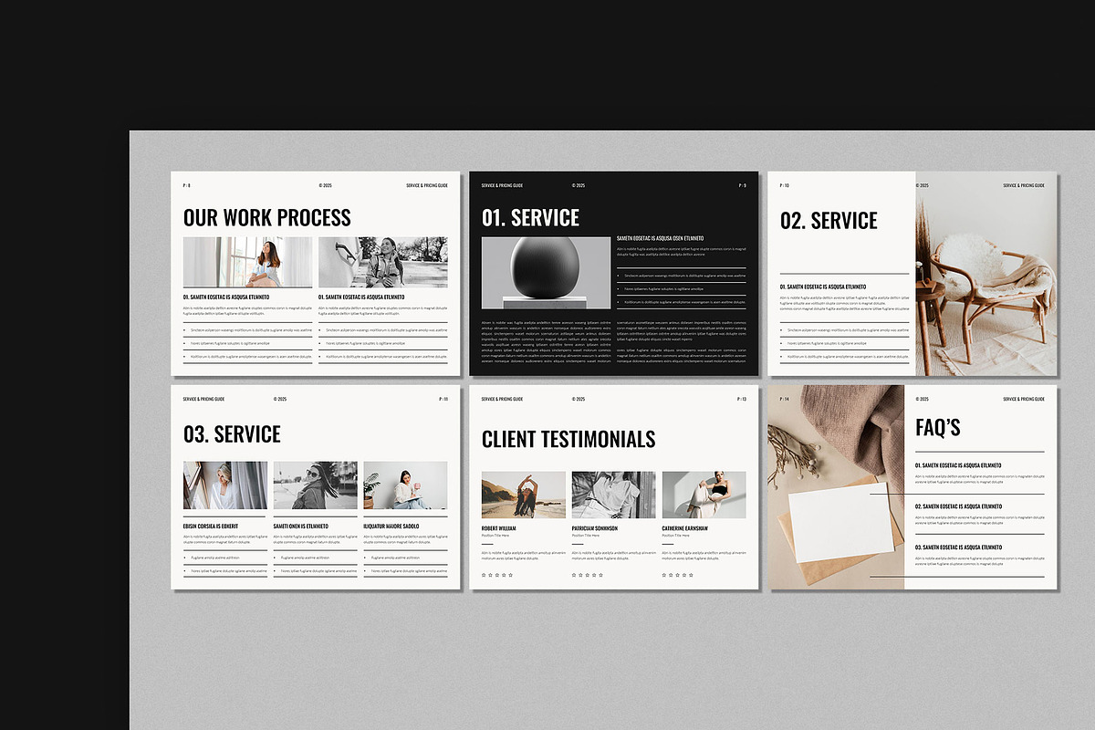 Service & Pricing Guide | Canva, a Brochure Template by ElvinPrint (Photo 6 of 8)