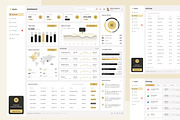 Flight Booking Management Dashboard, an UI Kit Template by peterdraw (Thumbnail 2 of 7)