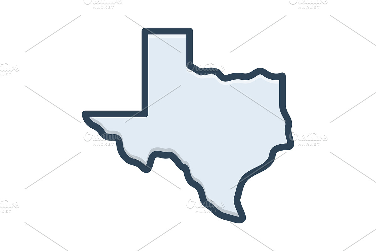 Texas country color icon, an Icon by Creative priyanka