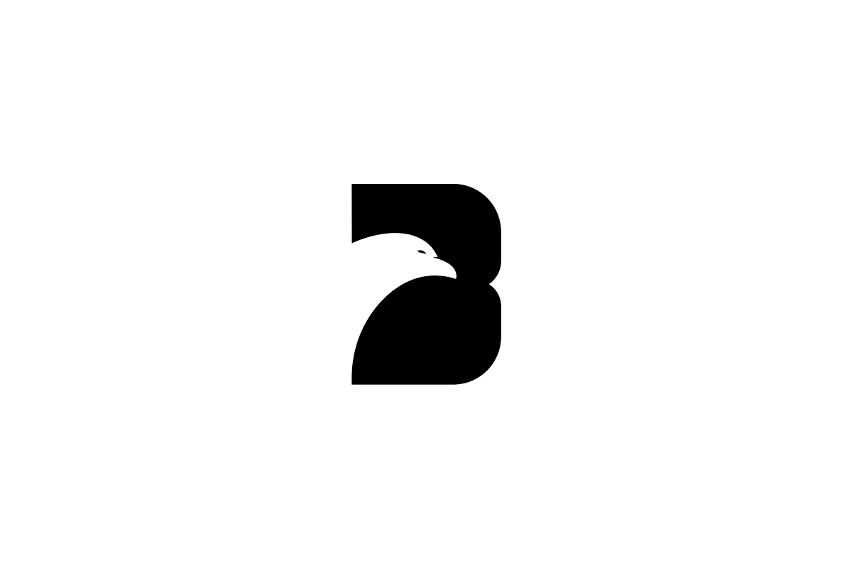 Modern Letter B Eagle Logo, a Branding & Logo Template by Luxury Logos (Photo 3 of 4)