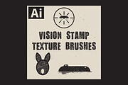 Vision Stamp Texture Brushes, a Texture Graphic by Vision Globe Design (Thumbnail 1 of 3)