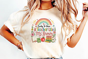 Rainbow Teacher Sublimation Design, a Seasonal Illustration by DreamPrint404 (Thumbnail 6 of 6)