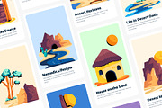 Flat Desert Icons, a Duotone Icon by Prosymbols (Thumbnail 3 of 17)