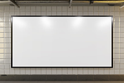 Large Billboard Mockup – Indoor, an Advertising Mockup by graphicsauce (Thumbnail 3 of 3)