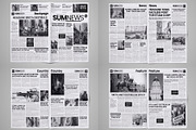Newspaper Design Bundle - 6 in One, a Magazine Template by Miyaji75 (Thumbnail 3 of 13)