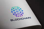 Abstract Brain Blockchain Logo, a Branding & Logo Template by HueNestify (Thumbnail 3 of 3)
