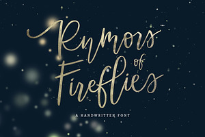 Rumors Of Fireflies