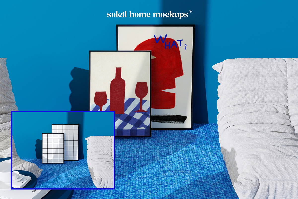 BILLIE | Modern Frame Mockup Set, a Household Mockup by SoleilHomeMockups (Photo 7 of 12)