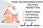 Christmas Gingerbread Png Clip Art, an Illustration by Daily.Designs (Thumbnail 2 of 5)