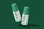 Cream Bottle Mockup, a Packaging Mockup by Unerispace (Thumbnail 2 of 4)