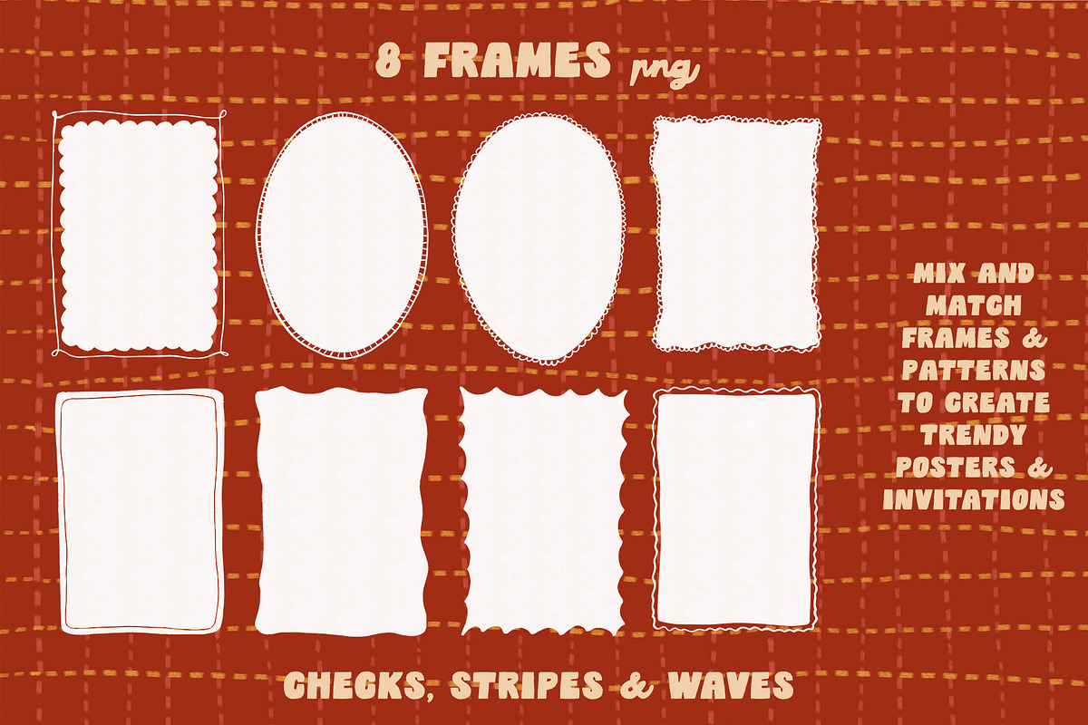 Seamless Patterns Bundle Hand-drawn, a Pattern Graphic by Yuliya Derbisheva (Photo 11 of 16)