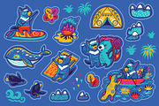 Big Sticker Bundle #2, an Animal Illustration by PenguinHouse (Thumbnail 15 of 16)