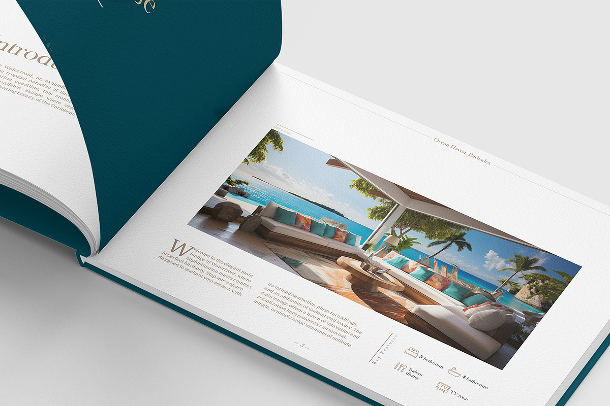 Luxury Real Estate Brochure, a Brochure Template by mario_kojic_design (Photo 7 of 11)