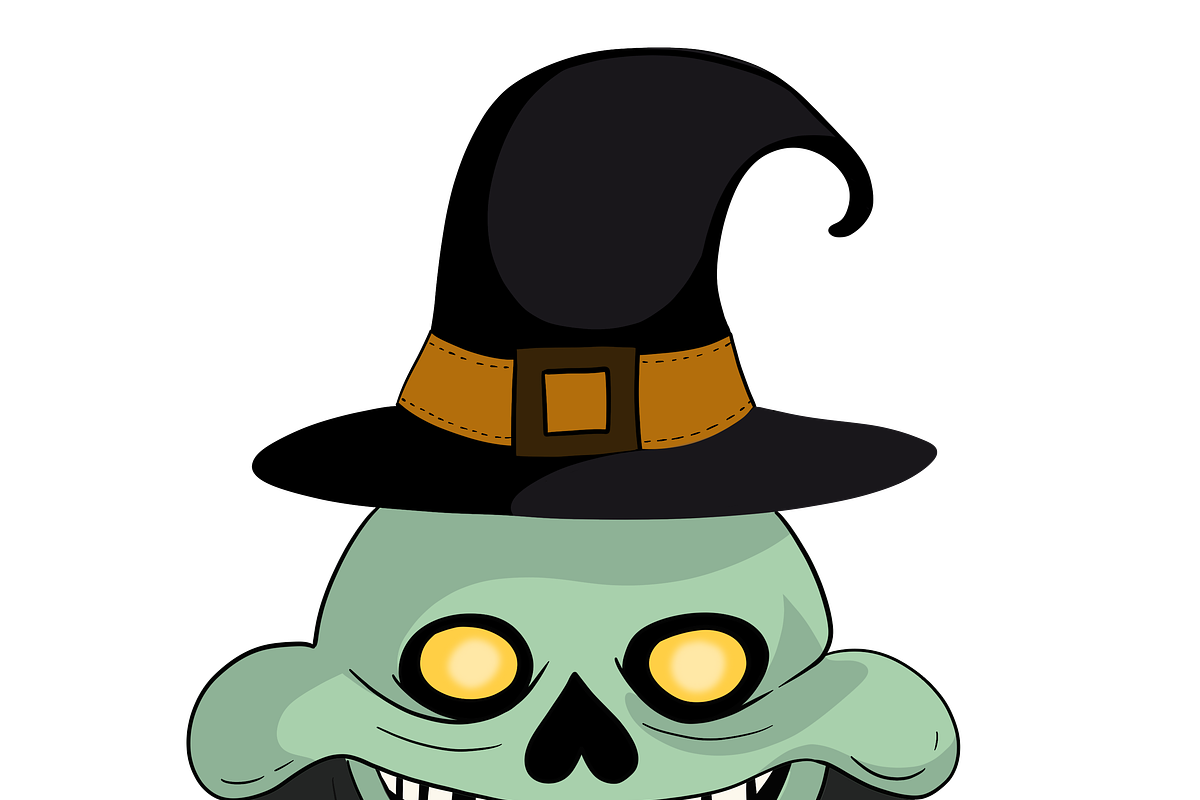 Cute Clip art for Halloween, an Object Graphic by PKshop (Photo 2 of 5)