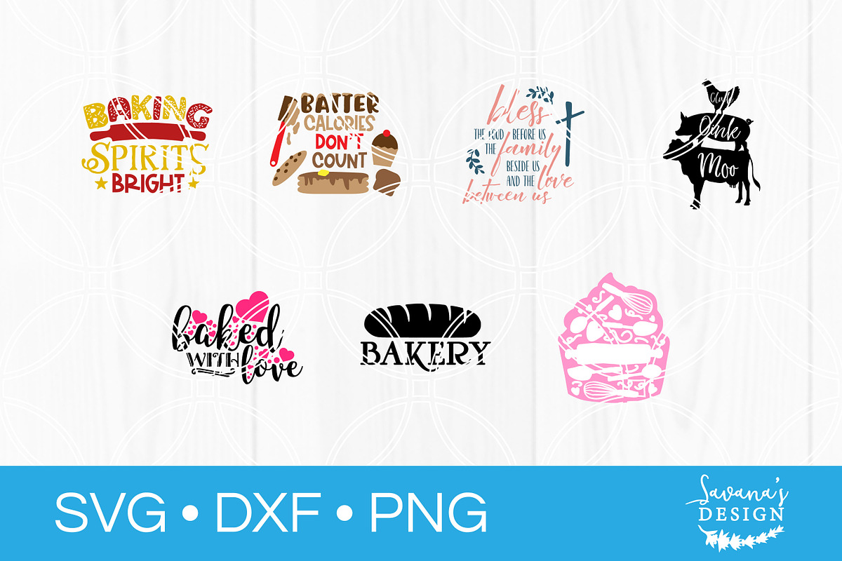 Kitchen and Cooking SVG Bundle, a Decorative Illustration by SavanasDesign (Photo 5 of 10)