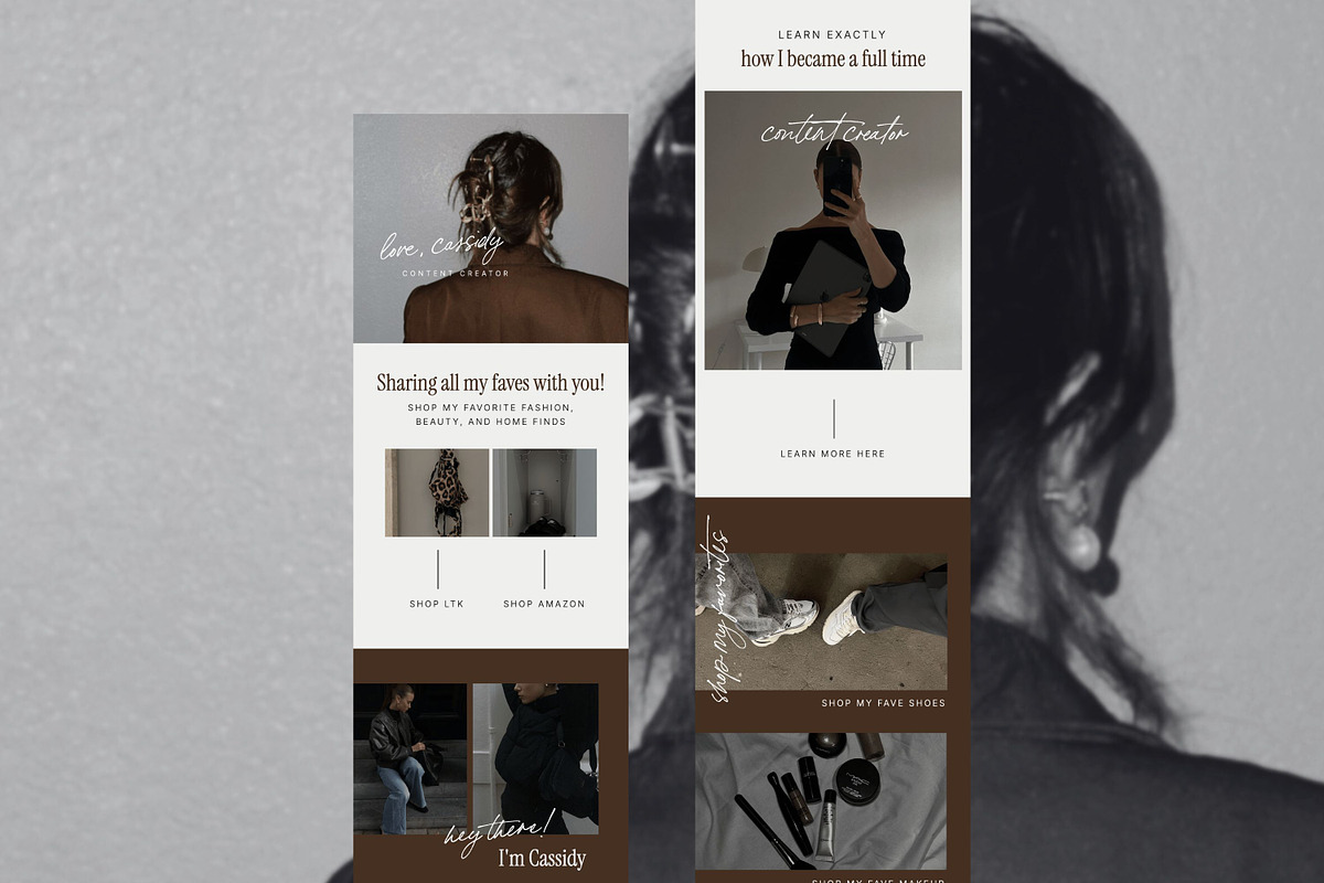 Showit Instagram Landing Page Templa, a Landing Page Template by Blush Created (Photo 4 of 15)