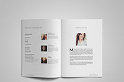 Simple & Clean Magazine Template, a Magazine Template by Uloel Design (Thumbnail 4 of 12)