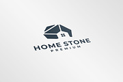 home stone geometry logo icon vector, a Branding & Logo Template by mouze_art (Thumbnail 1 of 3)
