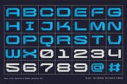 GR GEA – Tech Display Typeface, a Sans Serif Font by Garisman Std (Thumbnail 3 of 19)