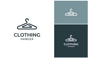 Hanger Clothes Clothing Logo, a Branding & Logo Template by ika trisiana (Thumbnail 2 of 2)