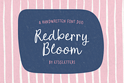 Redberry Bloom - Handwritten Duo, a Handwritten Font by etigletters (Thumbnail 1 of 8)