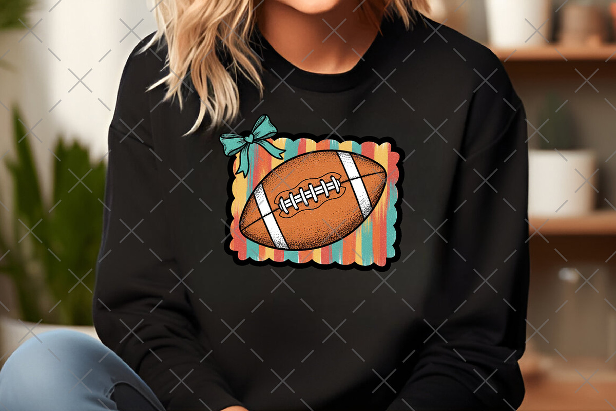 Grunge Football PNG, an Illustration by Craft Nest (Photo 4 of 6)