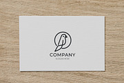 Minimal line art bird logo design, a Branding & Logo Template by Medianeka (Thumbnail 3 of 3)