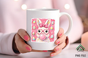 Happy Easter Bunny PNG, an Illustration by Craft Nest (Thumbnail 4 of 6)