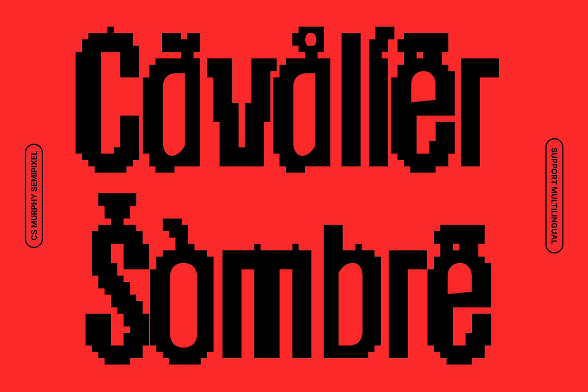 CS Murphy Semipixel, a Sans Serif Font by Craft Supply Co. (Photo 7 of 8)