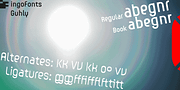 Guhly, a Sans Serif Font by ingoFonts (Thumbnail 8 of 10)