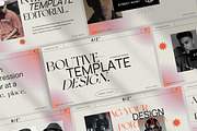 Boutive Powerpoint Presentation, a Presentation Template by slidenotion (Thumbnail 1 of 7)