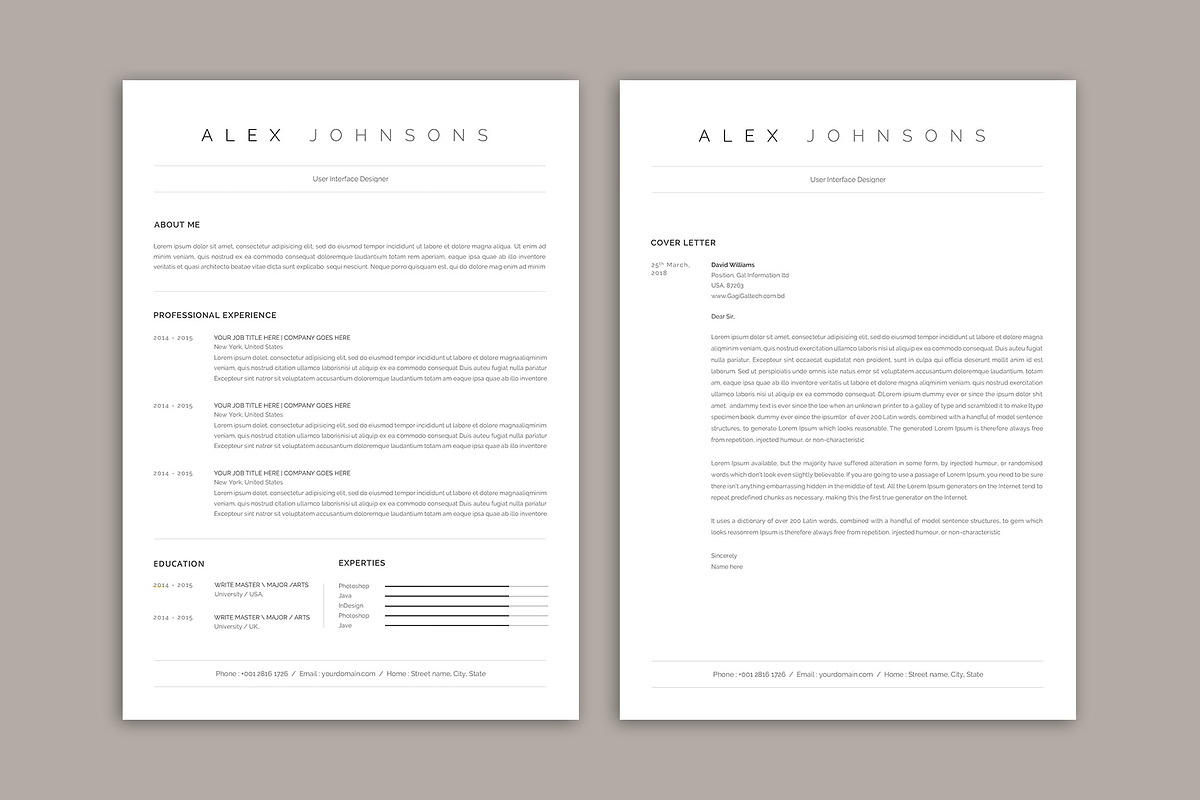 Word Resume, a Resume Template by paulresume (Photo 4 of 4)