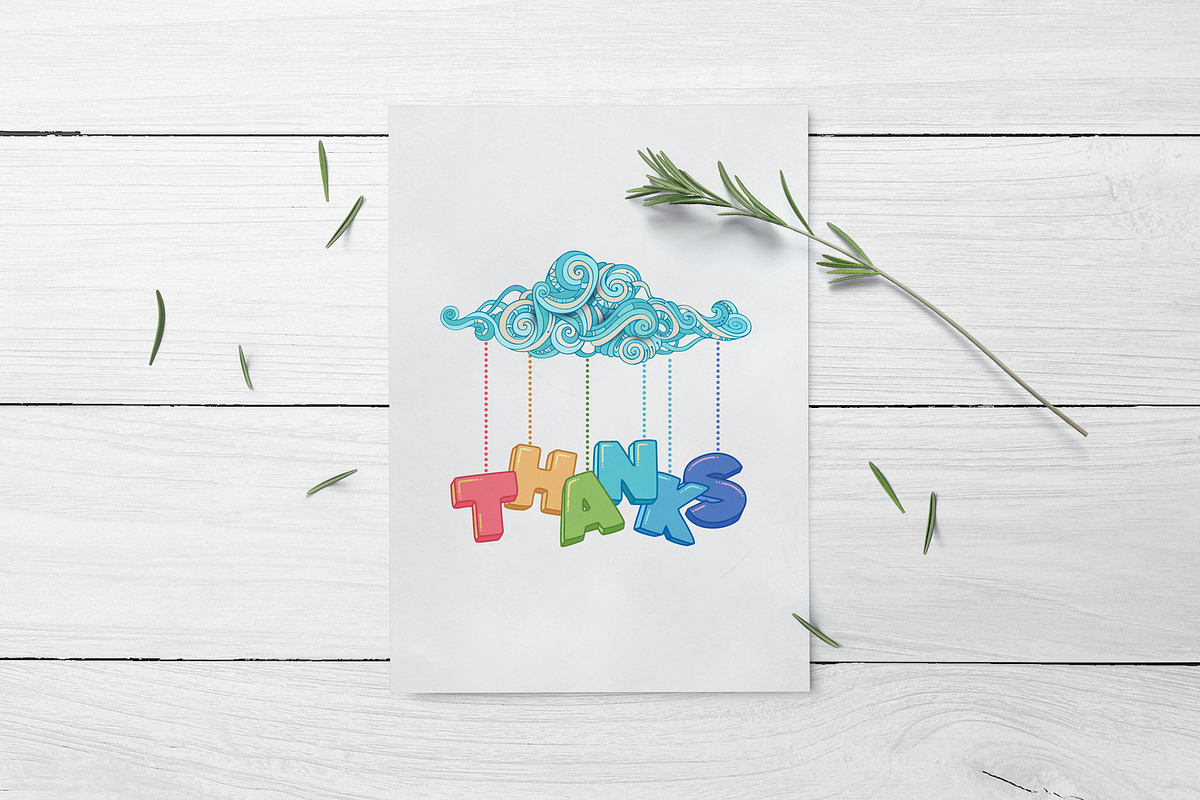 Sky. Graphics-letterings-patterns., an Illustration by MaljukArt (Photo 20 of 20)