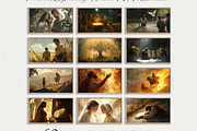 Christian TV Art Set of 50 Bundle, a Wallpaper Photo by PrintablesByFranklyn (Thumbnail 2 of 13)